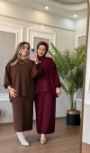 Soft Etek Takım Kahverengi