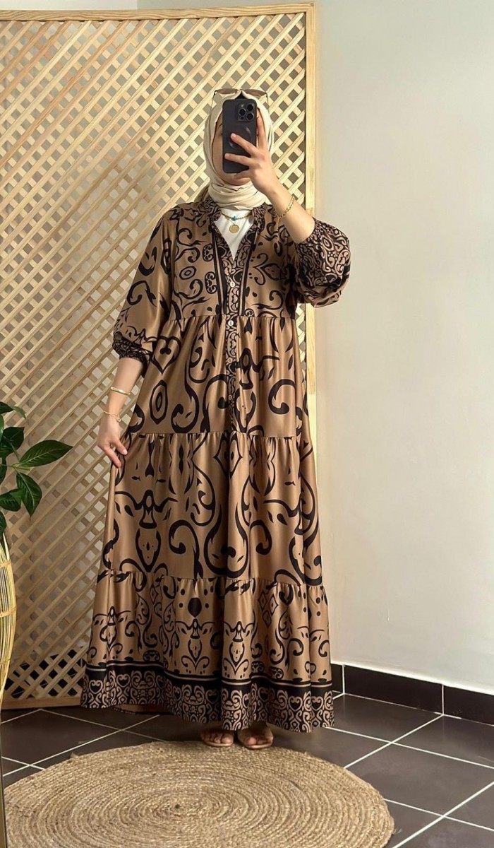 Hanım Elbise Vizon