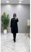 Dantel Hırka Siyah