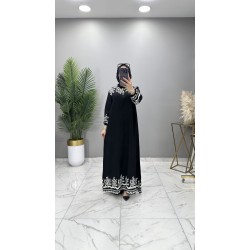 BERFÜ ELBİSE SİYAH