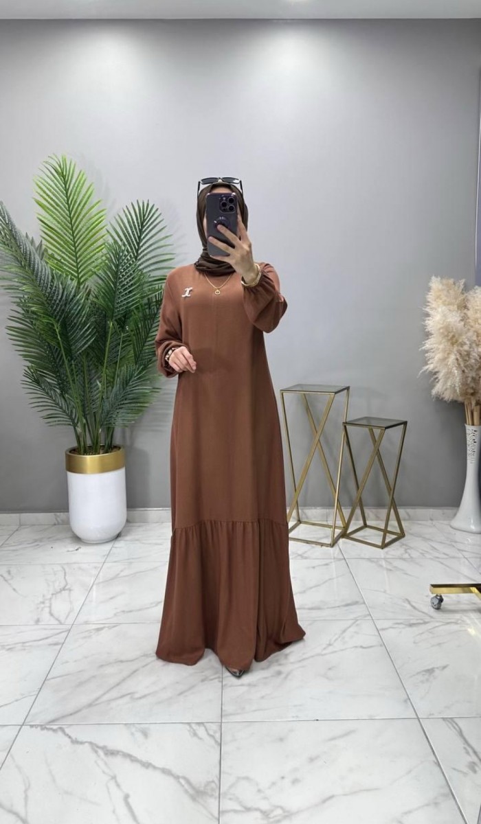 Nurgül Elbise Kahve