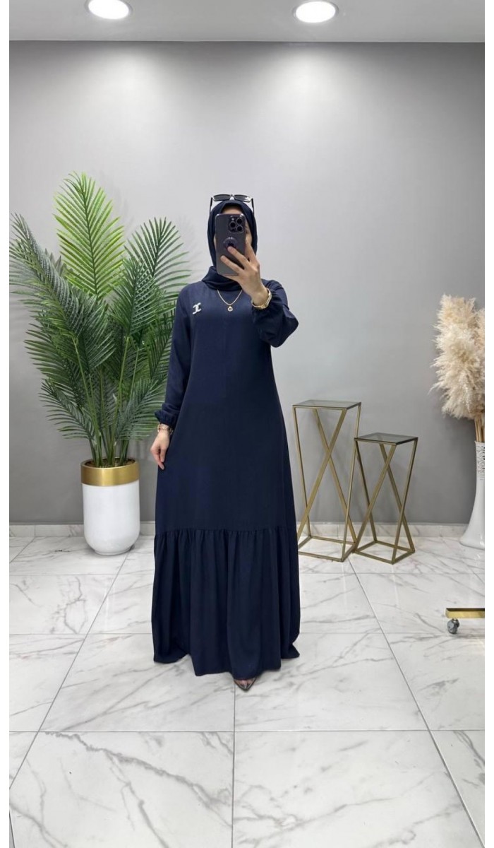 Nurgül Elbise Lacivert Nurgül Elbise Lacivert