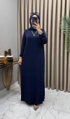 Asude Elbise Lacivert