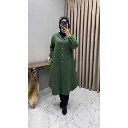 Bade Kaşe Mont Yeşil