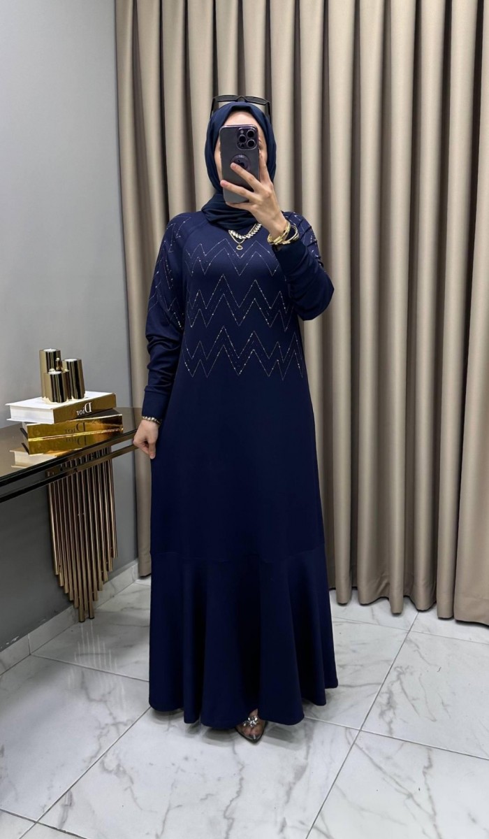 Aleyna Abiye Elbise Lacivert Aleyna Abiye Elbise Lacivert