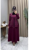 Serenay Taşlı Takım Fuşya