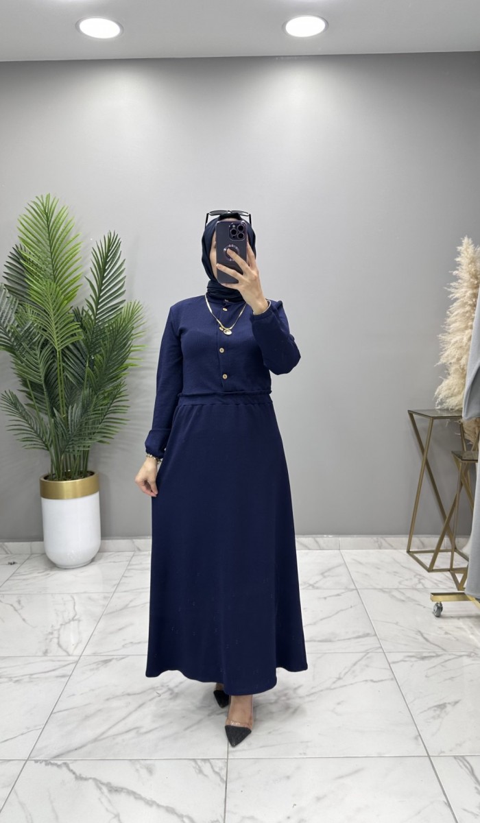 Nurdan Elbise Lacivert