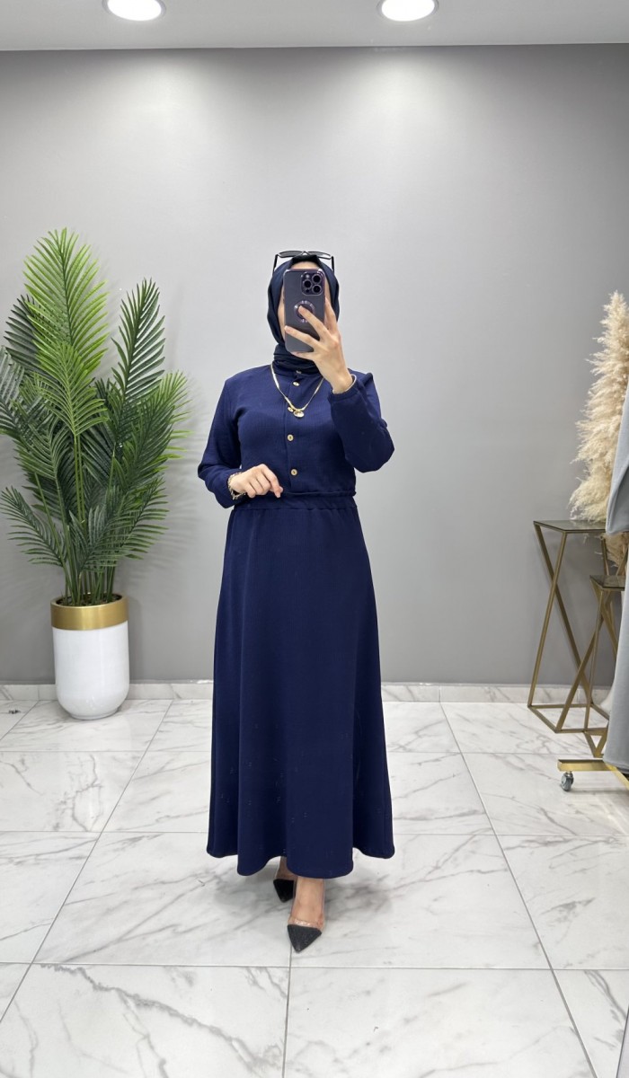 Nurdan Elbise Lacivert