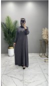 Sezen Abiye Elbise Füme