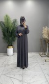 Sezen Abiye Elbise Füme Sezen Abiye Elbise Füme