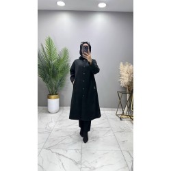 Yün Kaşe Kaban Haki