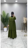 Azra Ferace Elbise Yeşil
