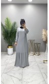 Nurgül Elbise Gri