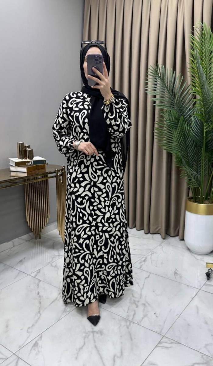 Leyla Elbise Siyah