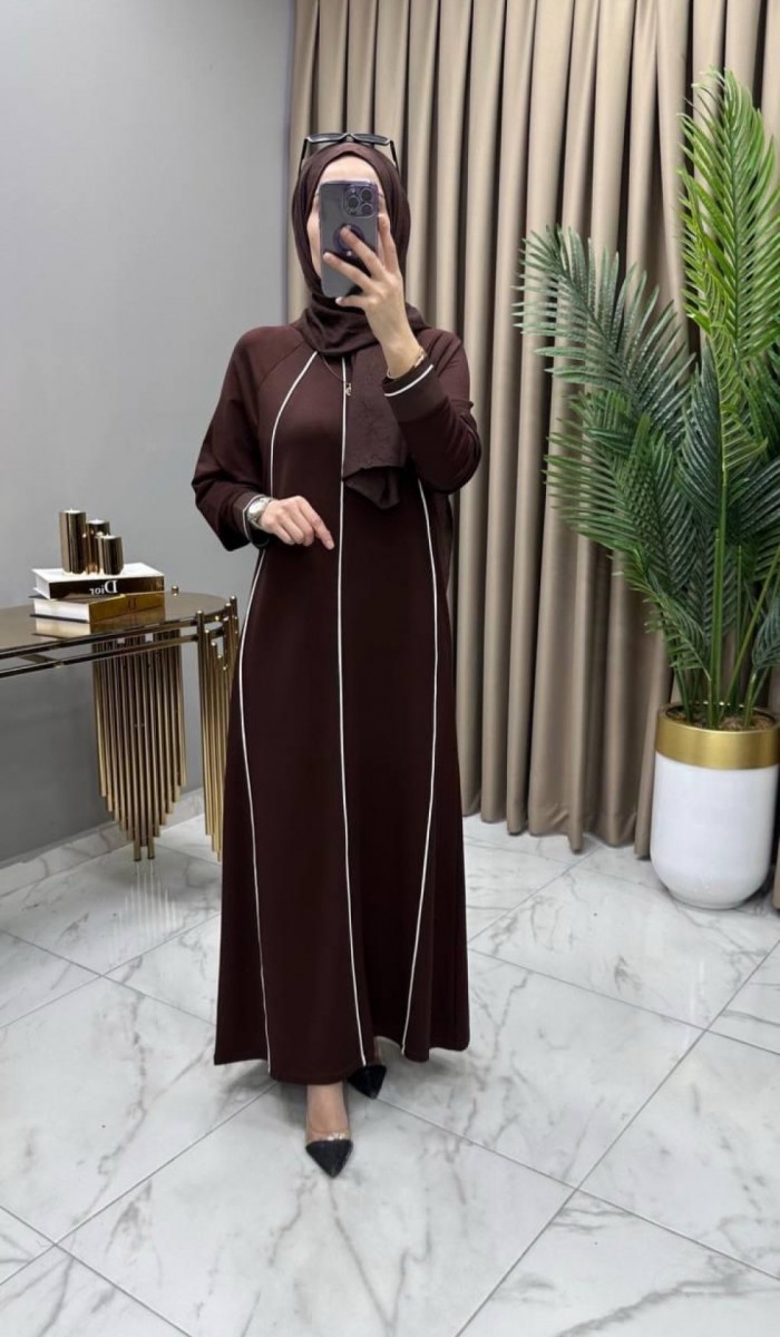 Şeyda Elbise Kahve