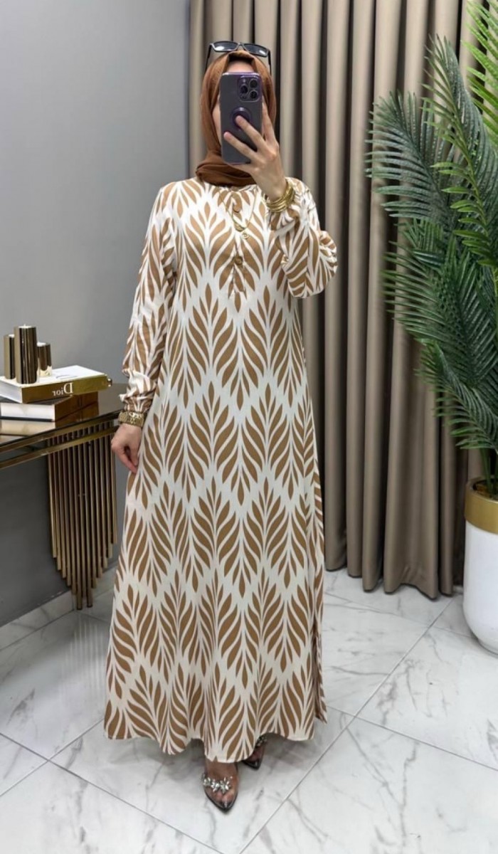 Tuana Elbise Taba