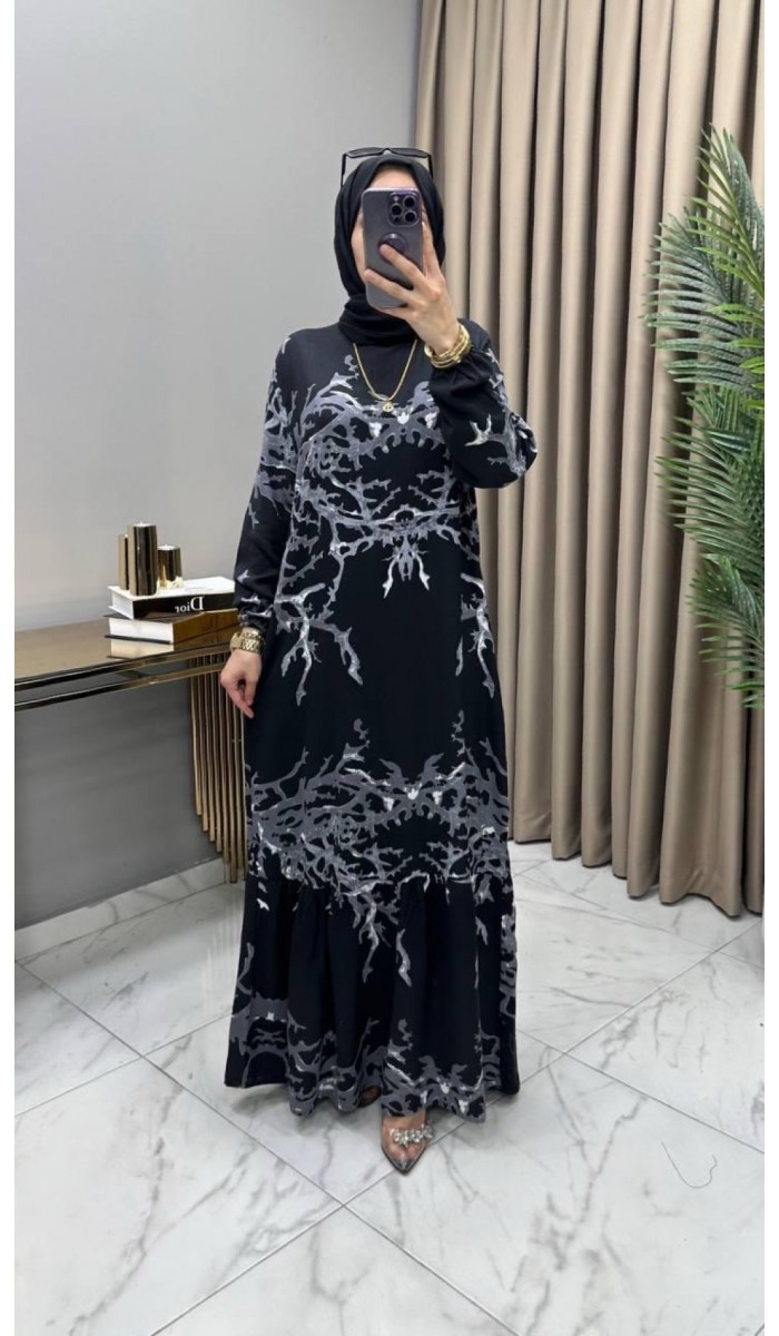 Şimşek Elbise Füme