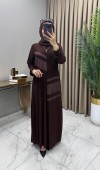 Şura Elbise Kahve