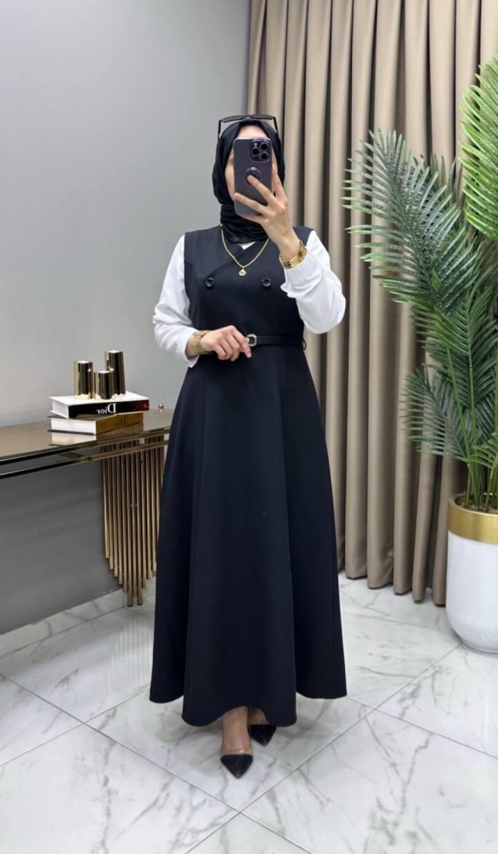Kemerli Jile Siyah