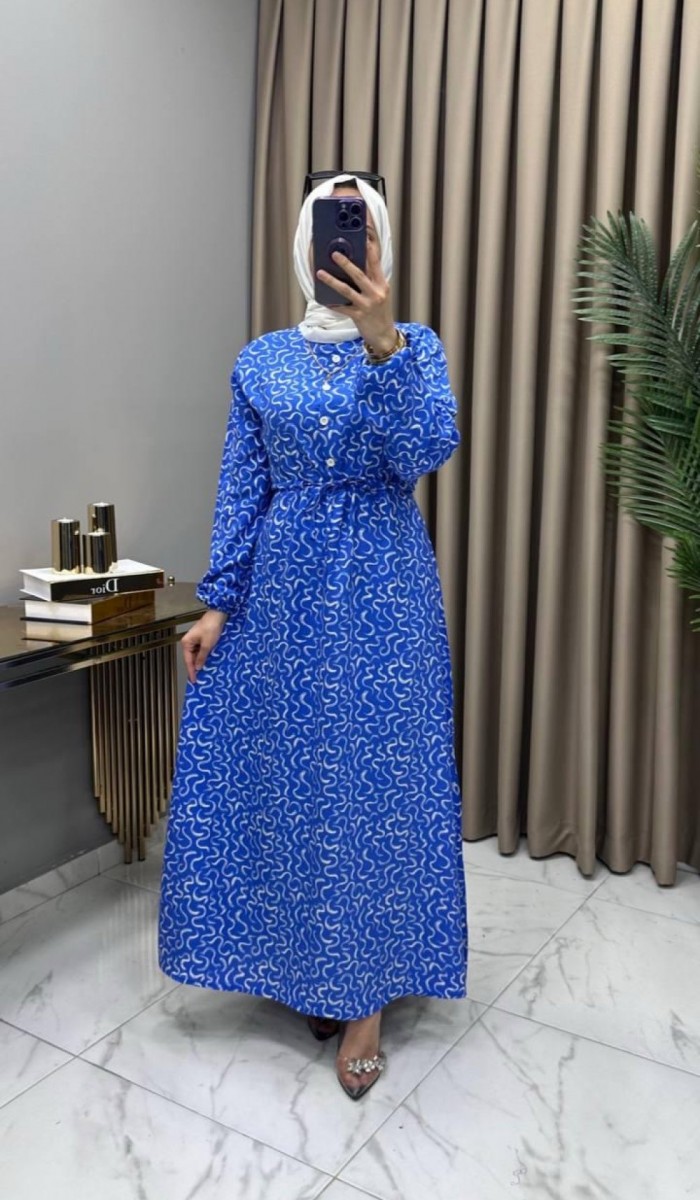 Feyza Elbise İndigo
