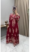 Hürrem Elbise Bordo