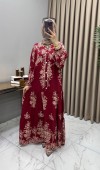 Hürrem Elbise Bordo