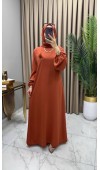 Mila Elbise Turuncu Mila Elbise Turuncu