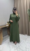 Gülru Elbise Haki