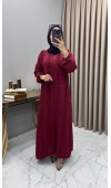 Ecmel Elbise Bordo Ecmel Elbise Bordo