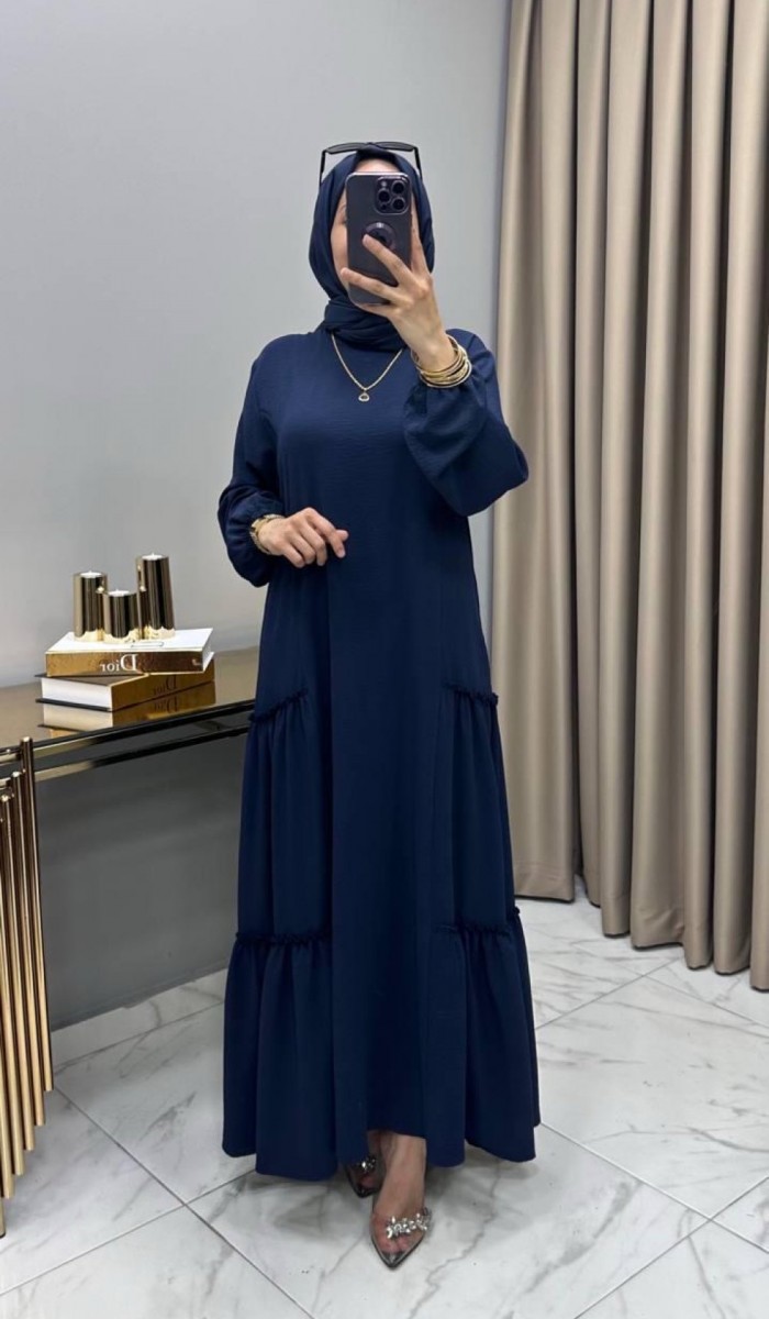 Cansel Elbise Lacivert