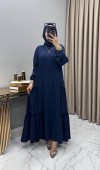 Cansel Elbise Lacivert