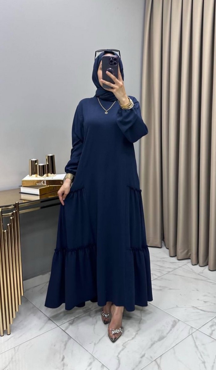 Cansel Elbise Lacivert