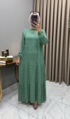 Gülsüm Elbise Yeşil