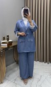 Larin Keten Takım Koyu Mavi