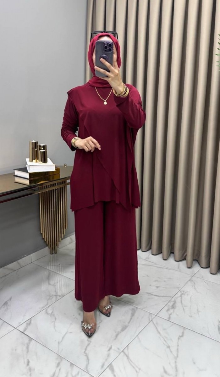 Elvan Takım Bordo
