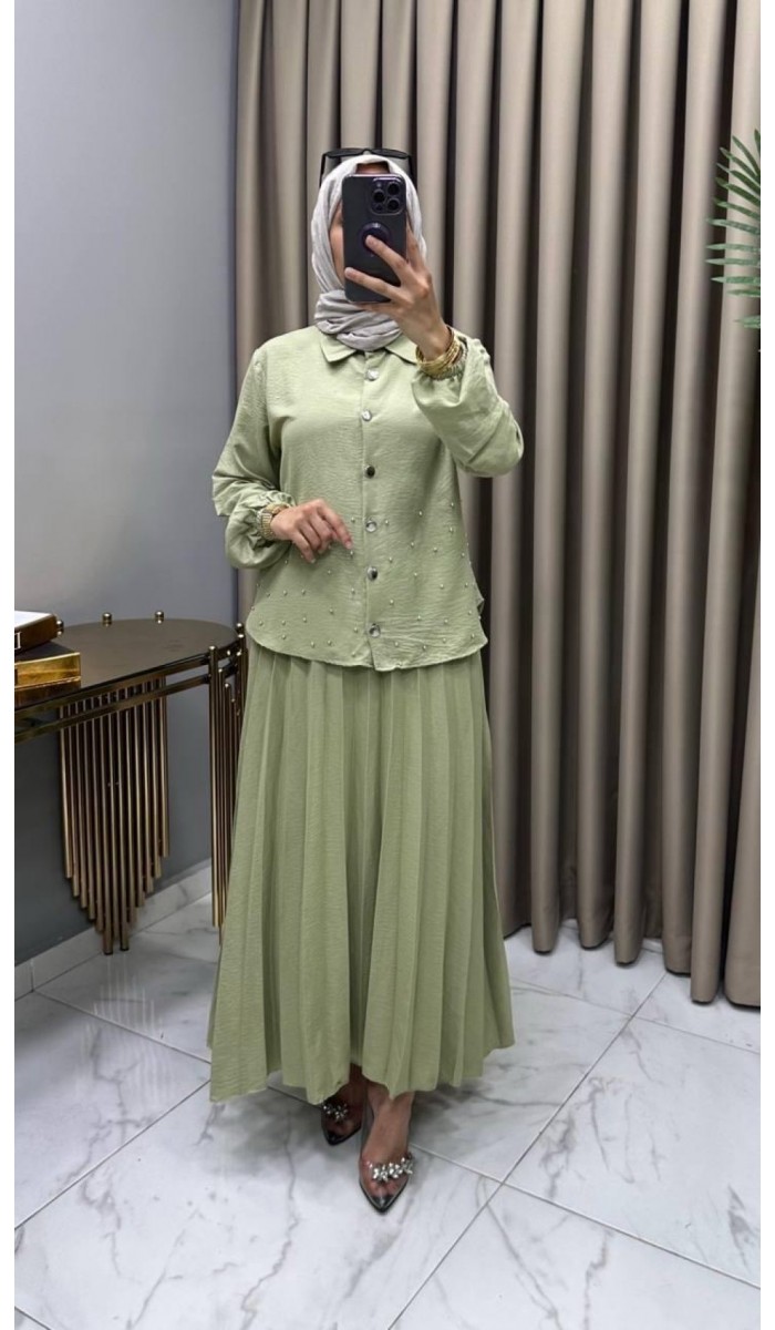 Suzan Etekli Takım Mint