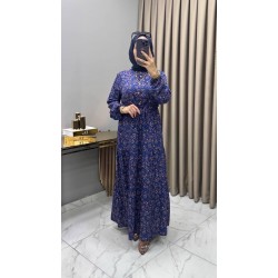 Buket Elbise İndigo