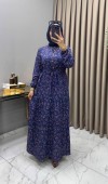 Buket Elbise İndigo