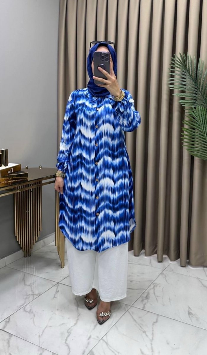 Berre Tunik İndigo