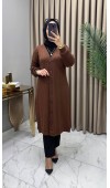 Meril Hırka Kap Kahve