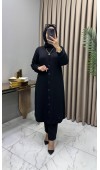 Meril Hırka Kap Siyah