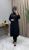 Meril Hırka Kap Siyah