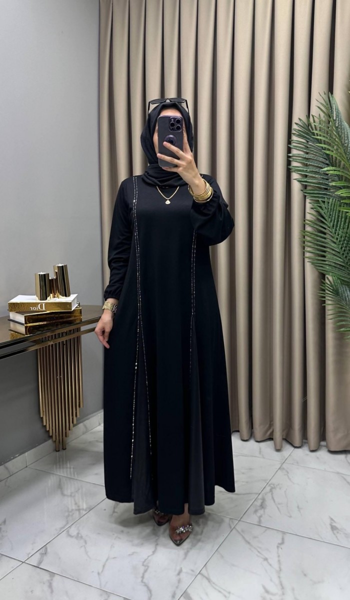 Nur Elbise Siyah Nur Elbise Siyah