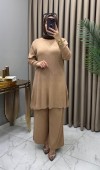 Yağmur Triko Takım Taba