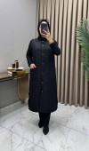 Nida Kapitone Yelek Siyah