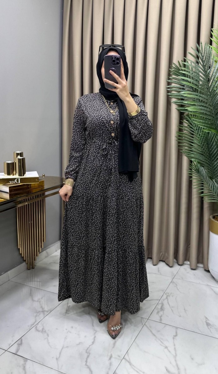 Eftelya Elbise Siyah