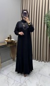 Seven Abiye Elbise Siyah