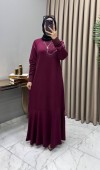 Seven Abiye Elbise Mürdüm