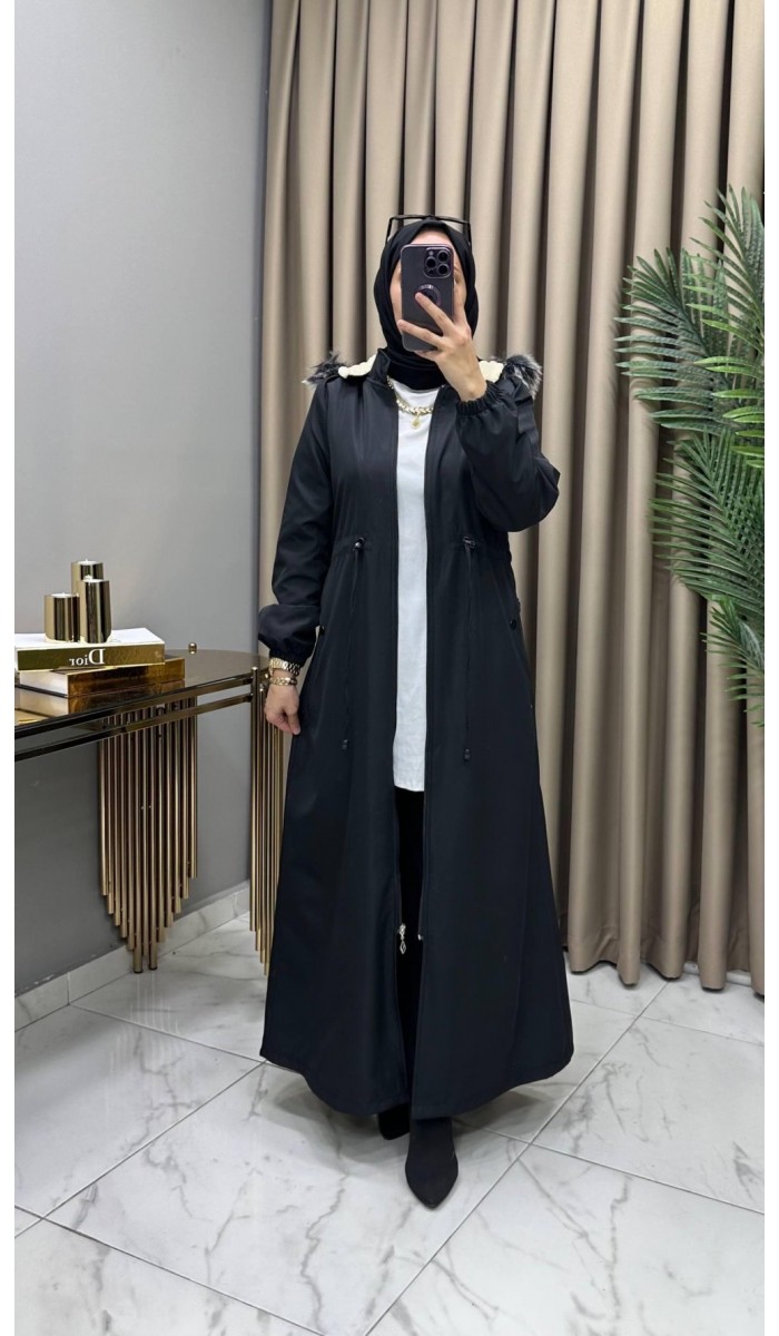Kışlık Parka Mont Siyah