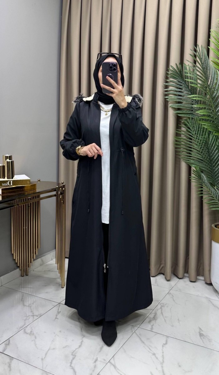 Kışlık Parka Mont Siyah